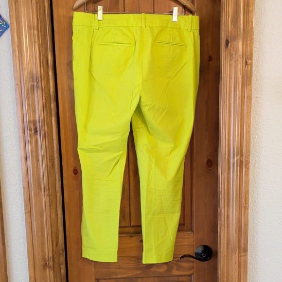 J. Crew Vibrant Yellow Capris - Picture 4 of 4